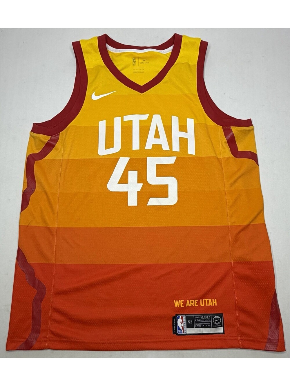 Mens Nike XL Utah Jazz City Jersey NBA Swingman Donovan Mitchell #45 P27